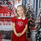 Christmas Tree Monogram Dress