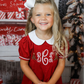 Christmas Tree Monogram Dress